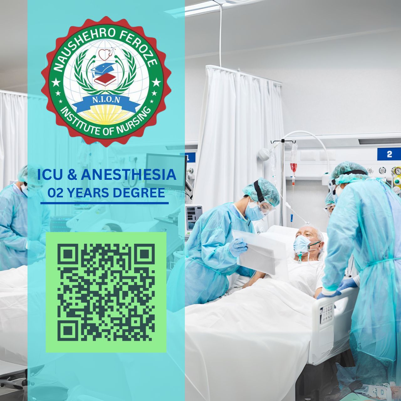 Diploma in ICU & Anesthesia Tech.